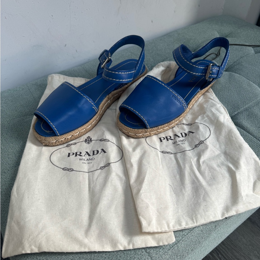 Prada espadrille sandals